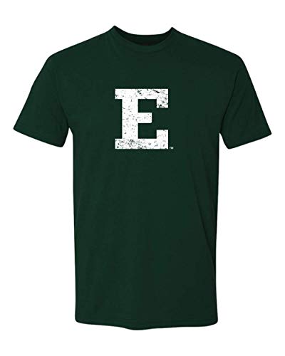 E Eastern Distressed One Color Exclusive Soft Shirt - Forest Green