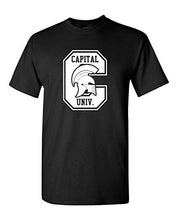 Load image into Gallery viewer, Capital University C Crusaders T-Shirt - Black
