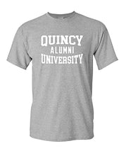 Load image into Gallery viewer, Quincy University Alumni T-Shirt - Sport Grey

