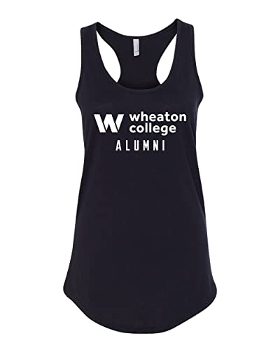 Wheaton College Alumni Ladies Tank Top - Black