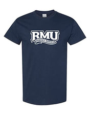 Load image into Gallery viewer, Robert Morris RMU 1 Color T-Shirt - Navy
