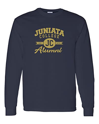 Juniata College Alumni Long Sleeve T-Shirt - Navy