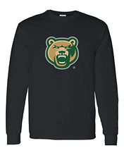 Load image into Gallery viewer, Georgia Gwinnett College Bear Head Long Sleeve T-Shirt - Black

