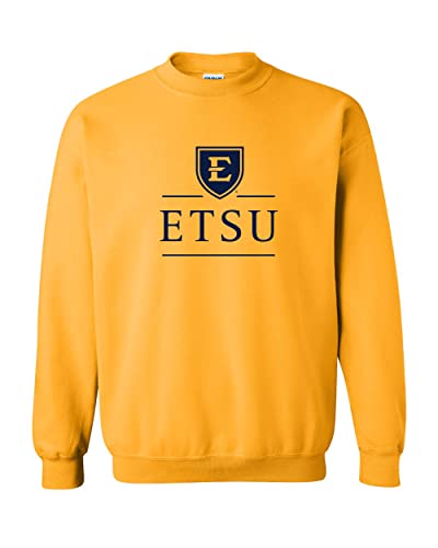 East Tennessee State ETSU Crewneck Sweatshirt - Gold