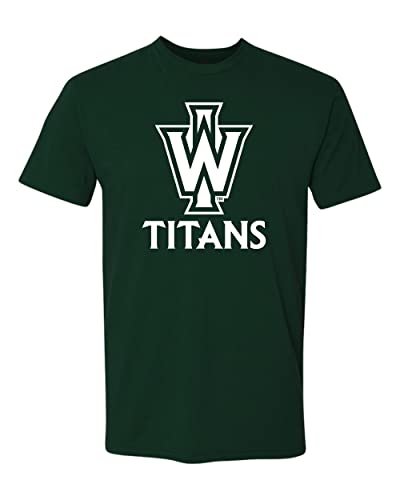 Illinois Wesleyan Titans Soft Exclusive T-Shirt - Forest Green