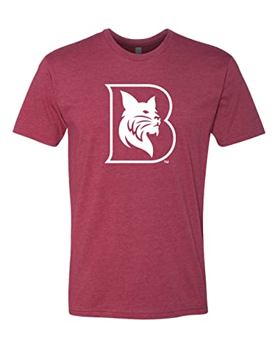 Bates College Bobcat B Exclusive Soft Shirt - Cardinal