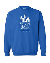 Load image into Gallery viewer, Seton Hall University Est 1856 Crewneck Sweatshirt - Royal
