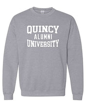Load image into Gallery viewer, Quincy University Alumni Crewneck Sweatshirt - Sport Grey
