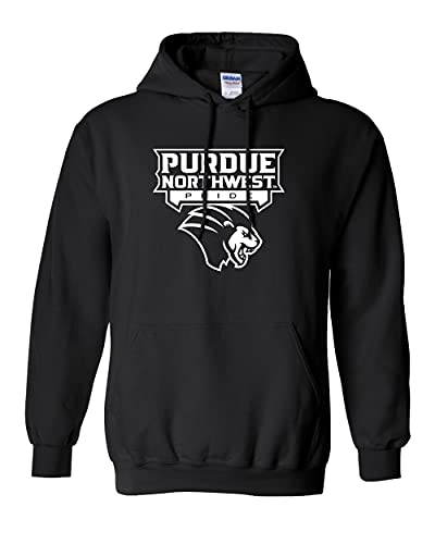 Purdue Northwest Pride One Color Hooded Sweatshirt - Black