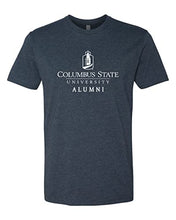 Load image into Gallery viewer, Columbus State University CSU Alumni Soft Exclusive T-Shirt - Midnight Navy
