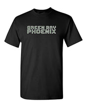 Load image into Gallery viewer, Wisconsin-Green Bay Phoenix T-Shirt - Black
