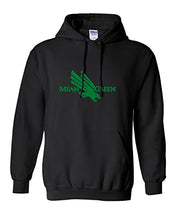 Load image into Gallery viewer, University of North Texas Mean Green Hooded Sweatshirt - Black
