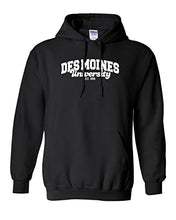 Load image into Gallery viewer, Des Moines University Alumni Hooded Sweatshirt - Black
