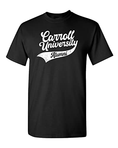 Vintage Carroll University Alumni T-Shirt - Black