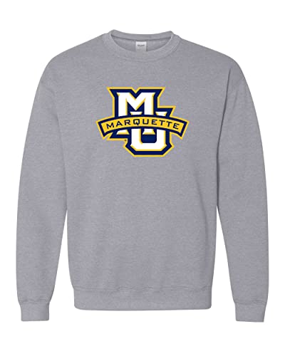 Marquette University Crewneck Sweatshirt - Sport Grey