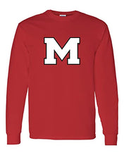 Load image into Gallery viewer, Marist College Block M Long Sleeve Shirt - Red
