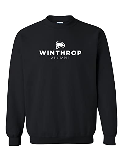 Winthrop University Alumni Crewneck Sweatshirt - Black