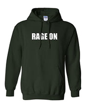 Load image into Gallery viewer, Lake Erie College Rage On Hooded Sweatshirt - Forest Green
