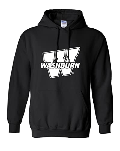Washburn University W Hooded Sweatshirt - Black