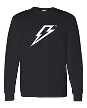 Load image into Gallery viewer, University of New England Bolt Long Sleeve Shirt - Black
