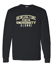 Load image into Gallery viewer, Benedictine University Alumni Long Sleeve T-Shirt - Black
