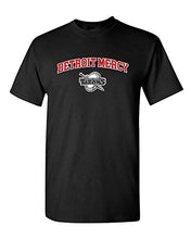 Load image into Gallery viewer, Detroit Mercy Arched Two Color T-Shirt - Black
