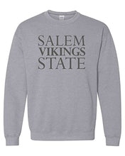 Load image into Gallery viewer, Vintage Salem State University Crewneck Sweatshirt - Sport Grey
