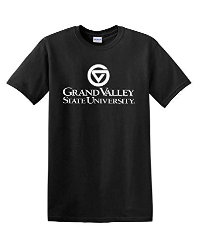 Grand Valley Official Logo One Color T-Shirt - Black
