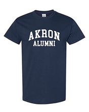 Load image into Gallery viewer, University of Akron Alumni T-Shirt - Navy
