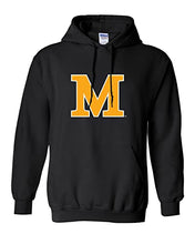Load image into Gallery viewer, Marywood University M Hooded Sweatshirt - Black
