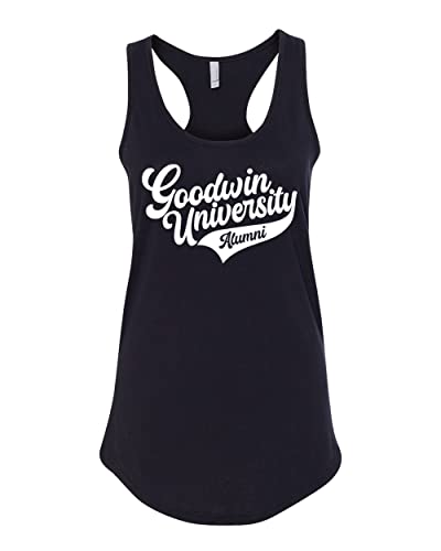 Goodwin University Alumni Ladies Tank Top - Black