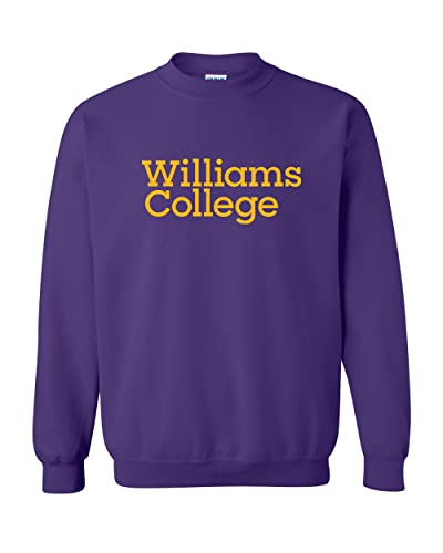 Williams College Crewneck Sweatshirt - Purple