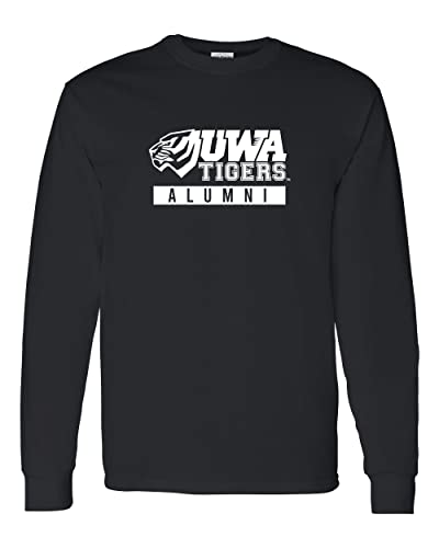 University of West Alabama Alumni Long Sleeve T-Shirt - Black