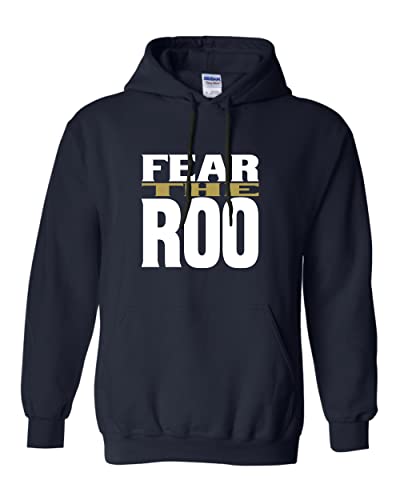 Akron Fear the Roo Hooded Sweatshirt - Navy