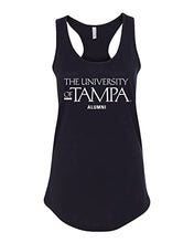 Load image into Gallery viewer, University of Tampa Alumni Ladies Tank Top - Black
