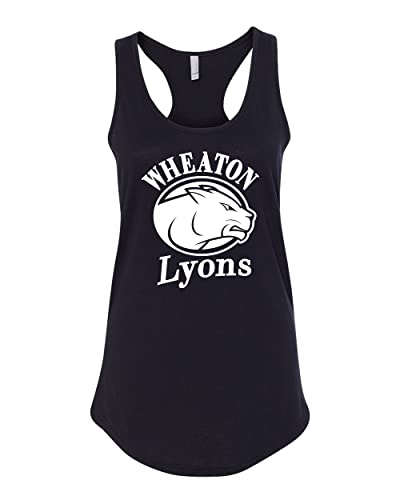 Wheaton College Lyons Ladies Tank Top - Black
