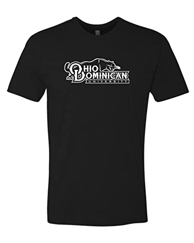 Ohio Dominican with Panther One Color Exclusive Soft Shirt - Black