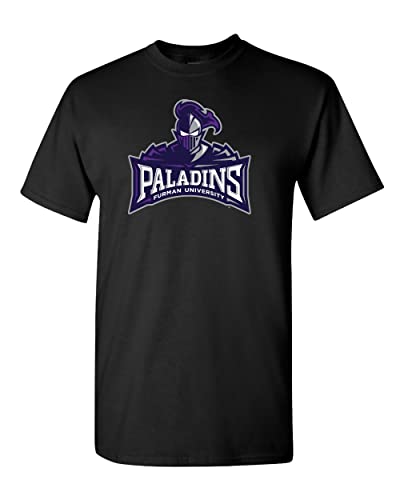 Furman University Paladins T-Shirt - Black