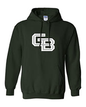Load image into Gallery viewer, Wisconsin-Green Bay GB Hooded Sweatshirt - Forest Green
