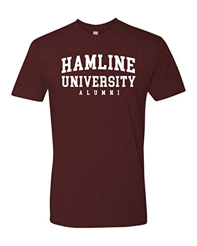 Hamline University Alumni Exclusive Soft Shirt - Maroon