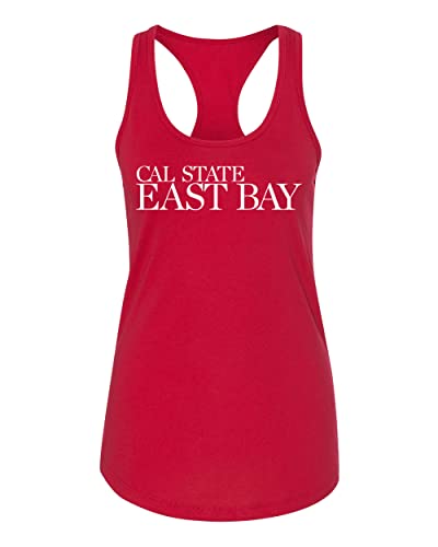 Cal State East Bay Ladies Tank Top - Red