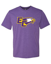 Load image into Gallery viewer, Elmira College EC Mascot Exclusive Soft T-Shirt - Purple Rush
