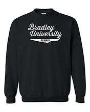 Load image into Gallery viewer, Bradley University Alumni Crewneck Sweatshirt - Black

