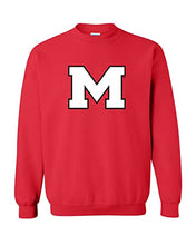 Load image into Gallery viewer, Marist College Block M Crewneck Sweatshirt - Red
