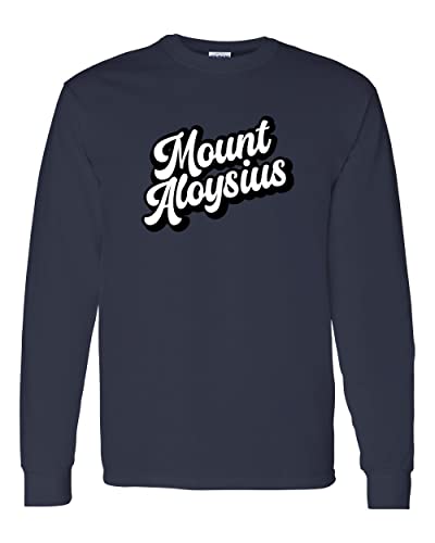 Mount Aloysius Alumni Long Sleeve T-Shirt - Navy