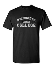Load image into Gallery viewer, Wilmington College Est 1870 T-Shirt - Black
