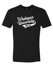 Load image into Gallery viewer, Wesleyan University Alumni Exclusive Soft T-Shirt - Black
