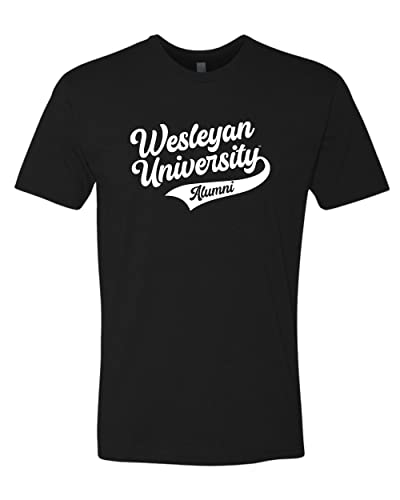 Wesleyan University Alumni Exclusive Soft T-Shirt - Black