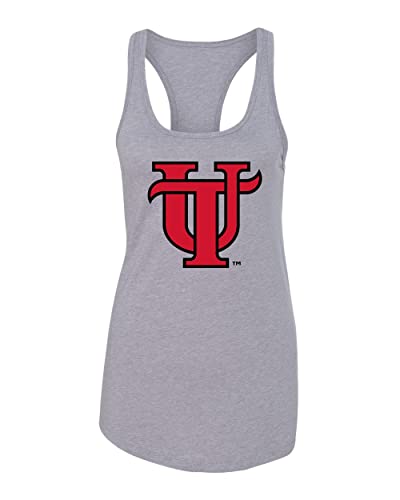 University of Tampa UT Ladies Tank Top - Heather Grey