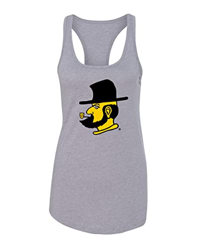 Appalachian State University Yosef Ladies Tank Top - Heather Grey